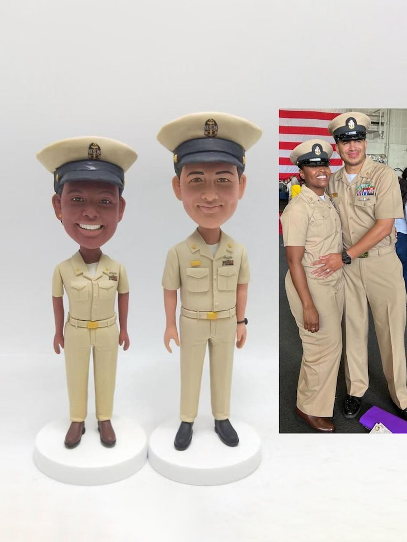 Personalized Clay Shaking Dolls, Customized Unique Gifts